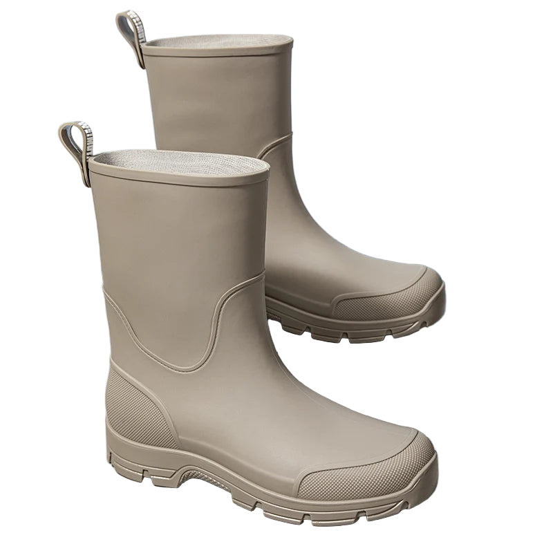 Kvinders Vandtætte Støvler Mid-Calf med Non-Slip Såler 0