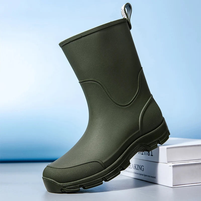Kvinders Vandtætte Støvler Mid-Calf med Non-Slip Såler 3
