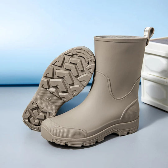 Kvinders Vandtætte Støvler Mid-Calf med Non-Slip Såler 4