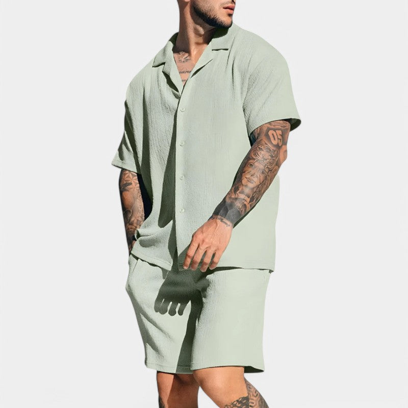 Kvinders Vintage Kortærmet Skjorte Casual Polyester 1