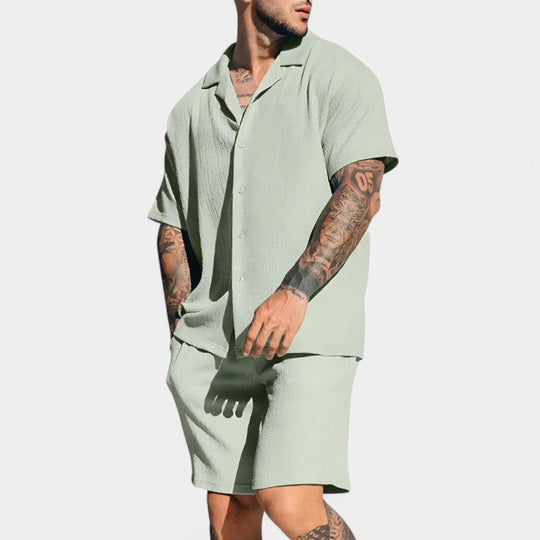 Kvinders Vintage Kortærmet Skjorte Casual Polyester 1
