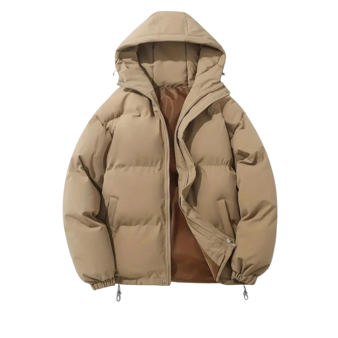 Kvinders Vinterfrakke med Hætte 0