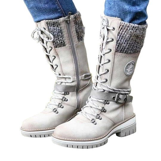 Kvinders Vinterstøvler med Lynlås 0