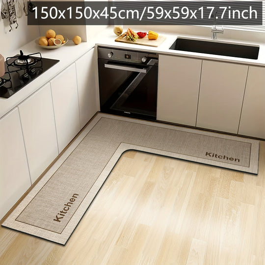 L-formet Køkkenmåtte til Komfort og Stil 3