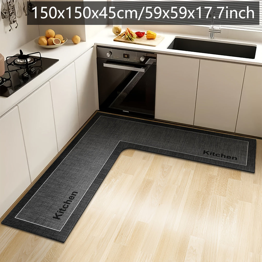 L-formet Køkkenmåtte til Komfort og Stil 5
