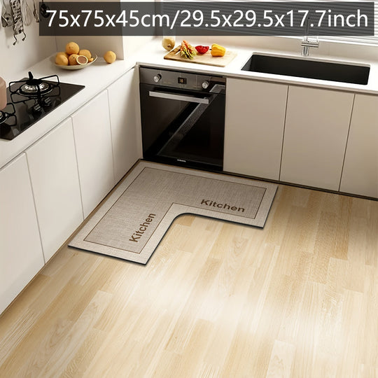 L-formet Køkkenmåtte til Komfort og Stil 7