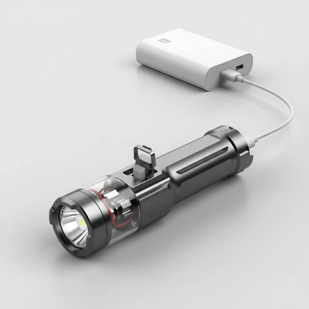 LED-lommelygte 100000LM Vandtæt 3