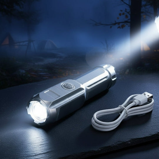 LED-lommelygte 100000LM Vandtæt 8