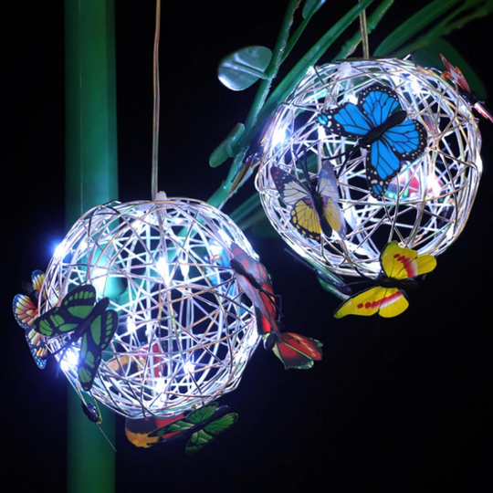 LED Belysning til Haven og Terrassen med Sommerfugledesign 2
