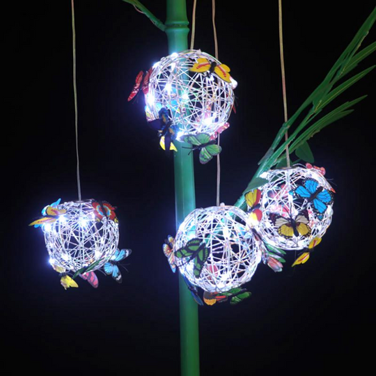 LED Belysning til Haven og Terrassen med Sommerfugledesign 4