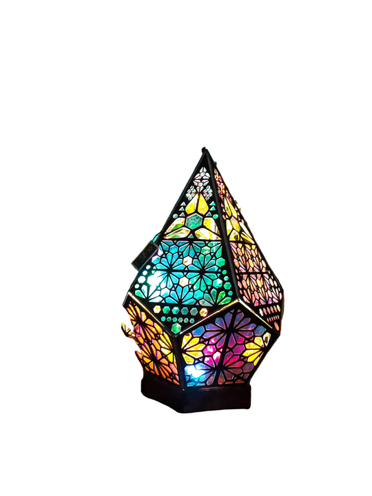 LED Bordlampe med Stjerne Design 0