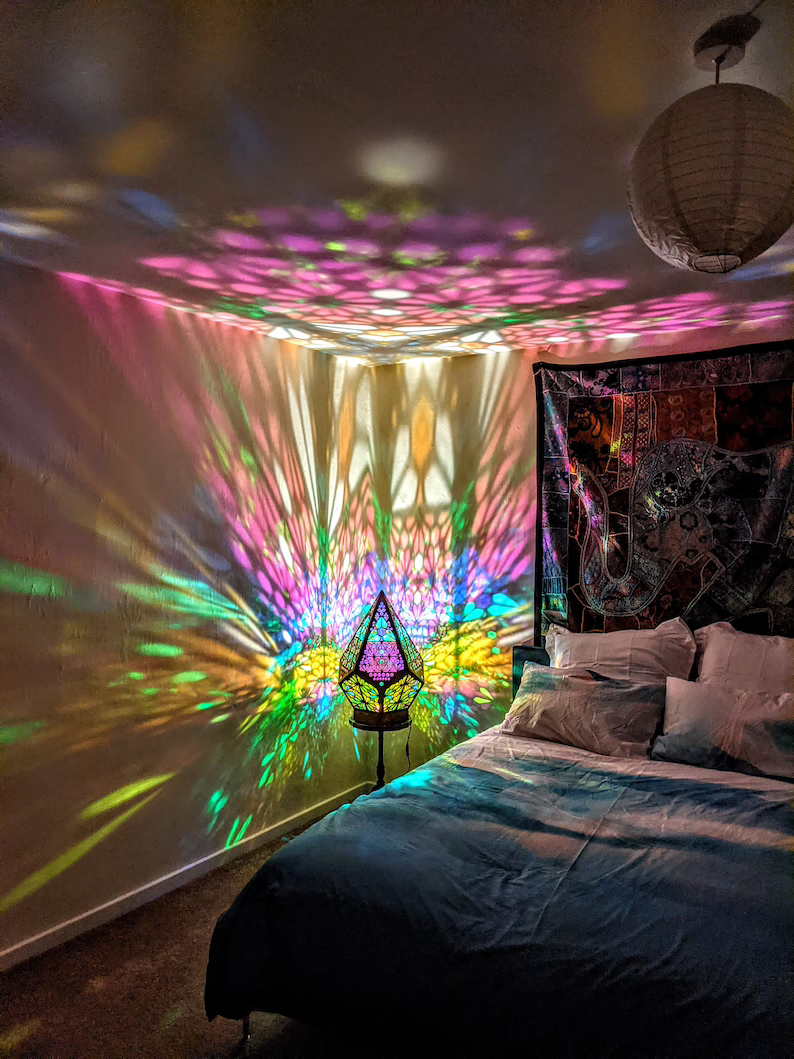 LED Bordlampe med Stjerne Design 2