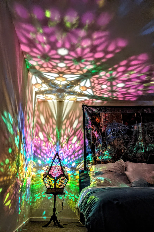 LED Bordlampe med Stjerne Design 7