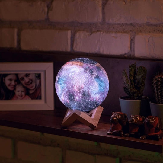 LED Natlampe med Justerbare Farver 2