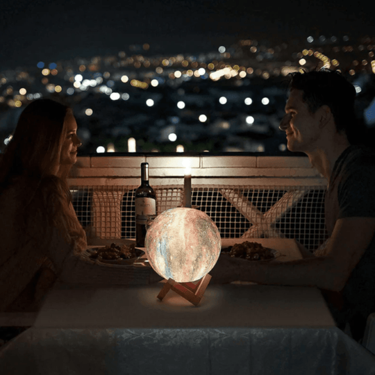 LED Natlampe med Justerbare Farver 7