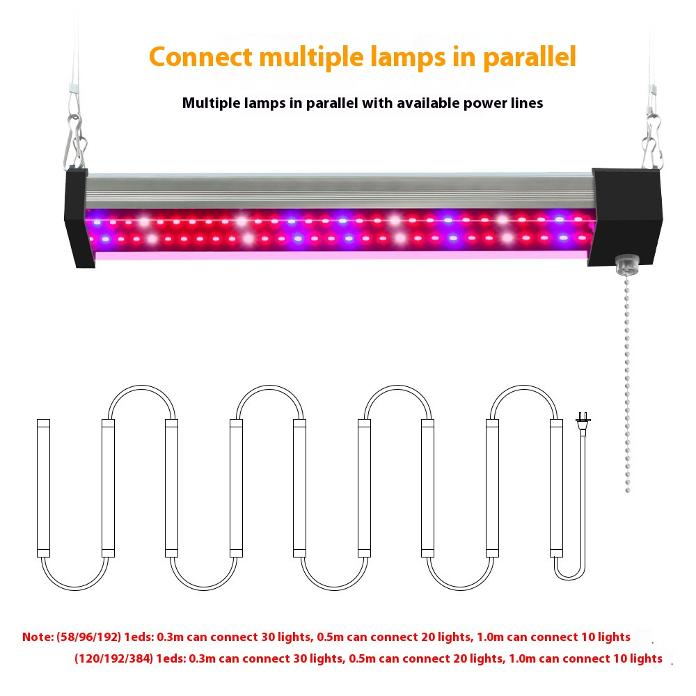 LED Plantelampe Fuld Spektrum 8