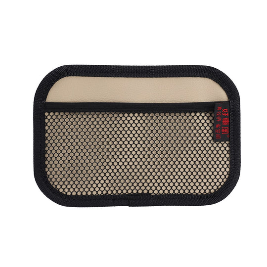 Læder Mesh Car Organizer