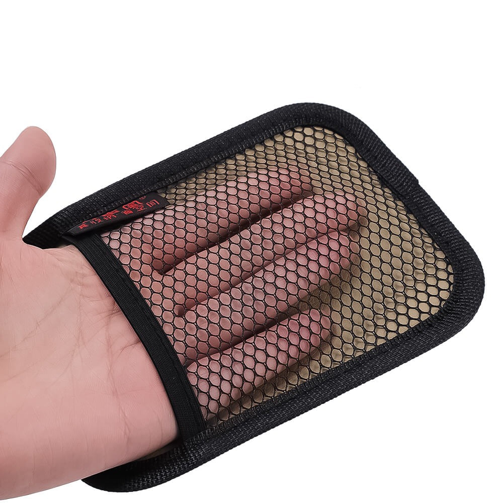 Læder Mesh Car Organizer