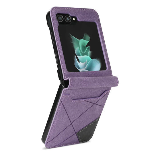 Læderpung Etui til Samsung Galaxy Z Flip 1