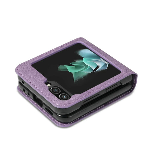 Læderpung Etui til Samsung Galaxy Z Flip 3