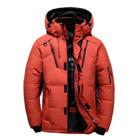 Lang Dunjakke Dame Med Elegant Design og Letvægtsmateriale 0