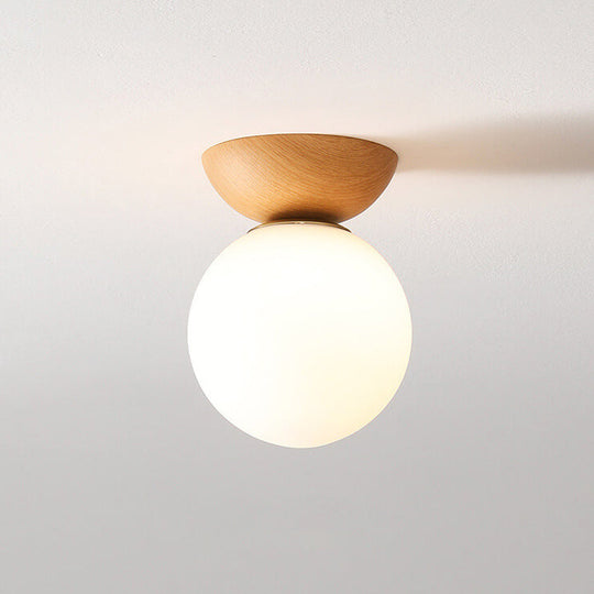 Loftslampe Japansk Stil til Soveværelse og Entre - Justerbar LED Belysning 0