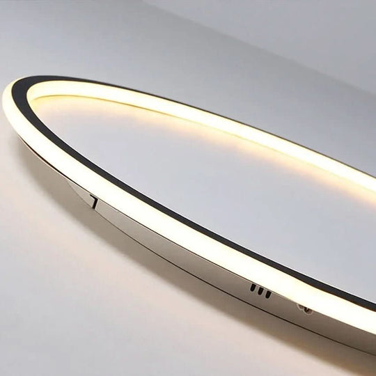 Loftslampe Rund Minimalistisk Til Stue Og Soveværelse 4