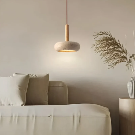 Loftslampe i retro japansk stil 5