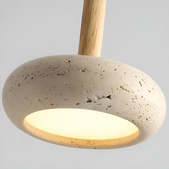 Loftslampe i retro japansk stil 7