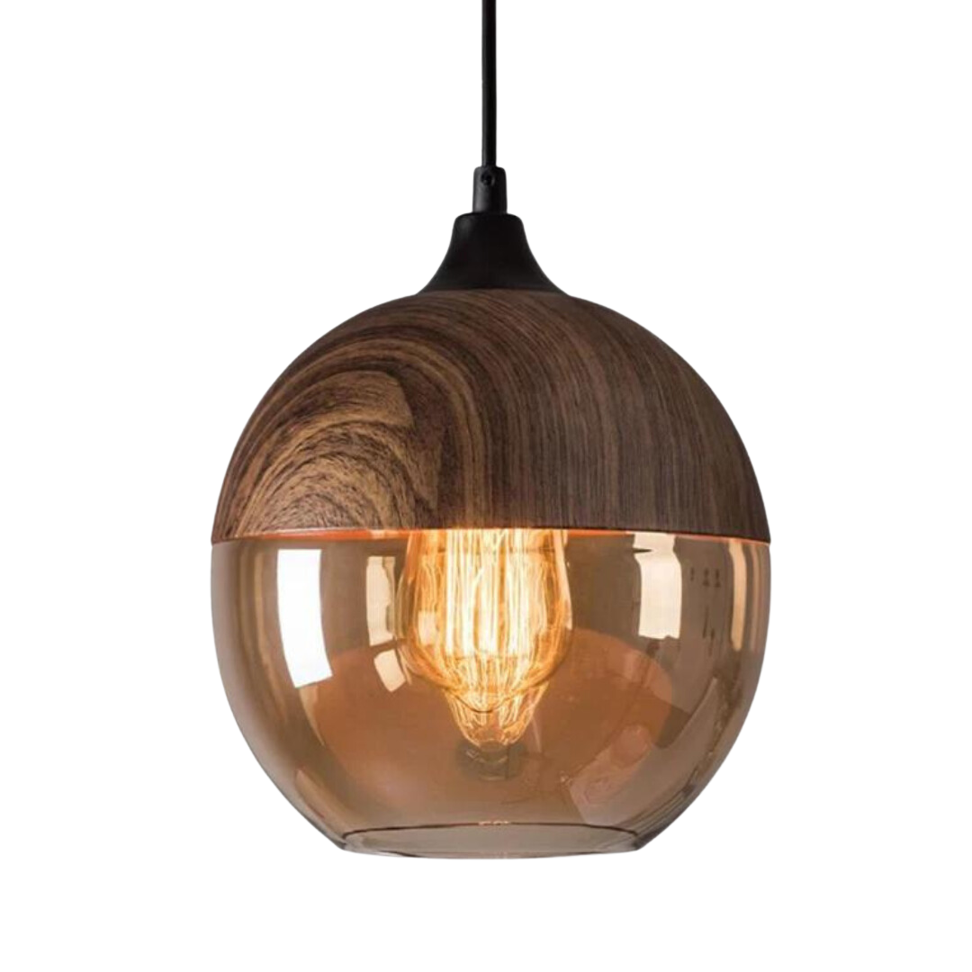 Loftslampe i skandinavisk stil med justerbar højde 0