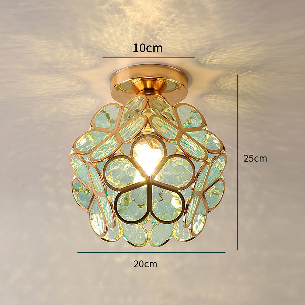 Loftslampe med Blomstermønster til Entré 5