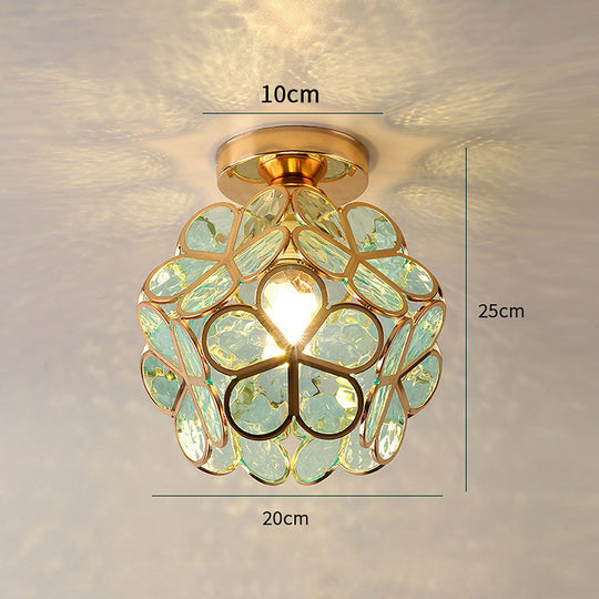 Loftslampe med Blomstermønster til Entré 5