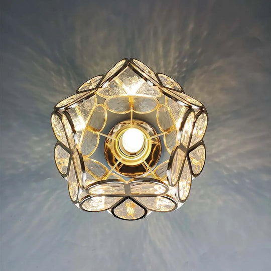 Loftslampe med Blomstermønster til Entré 7