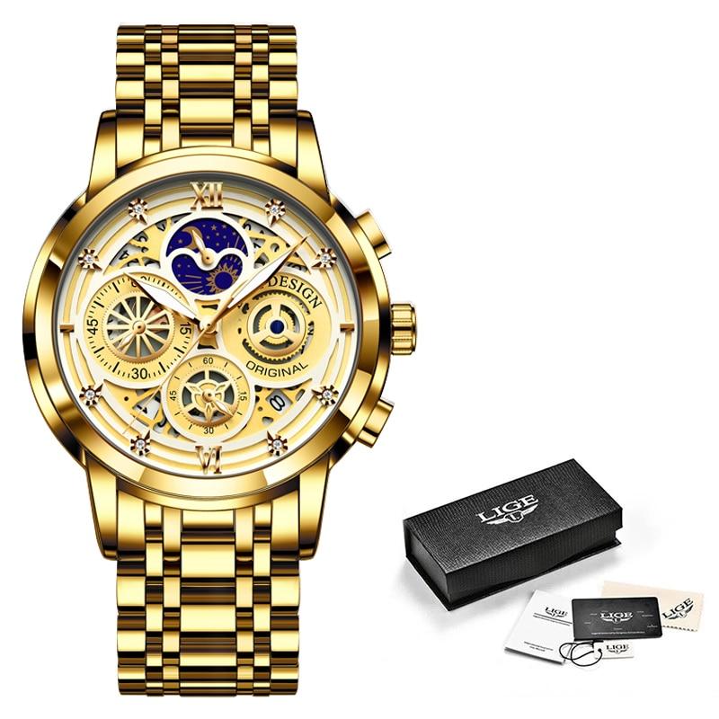 Luksus kronograf ur til mænd