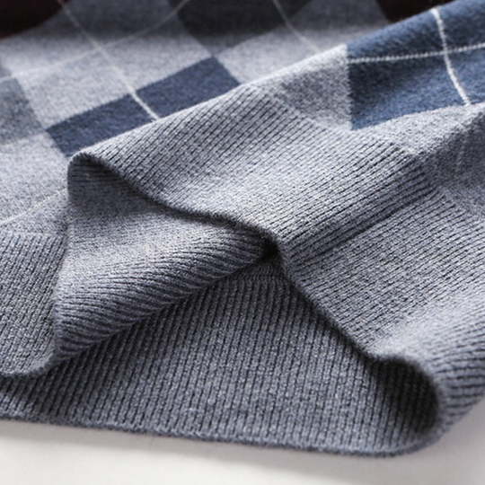 Mænds Ærmeløs Sweater V-Hals 1