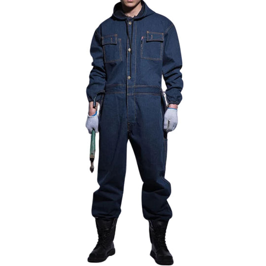 Mænds Arbejdsoveralls Praktisk Design 0