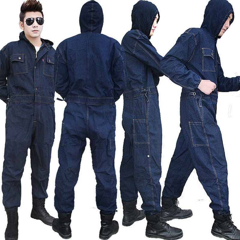 Mænds Arbejdsoveralls Praktisk Design 2