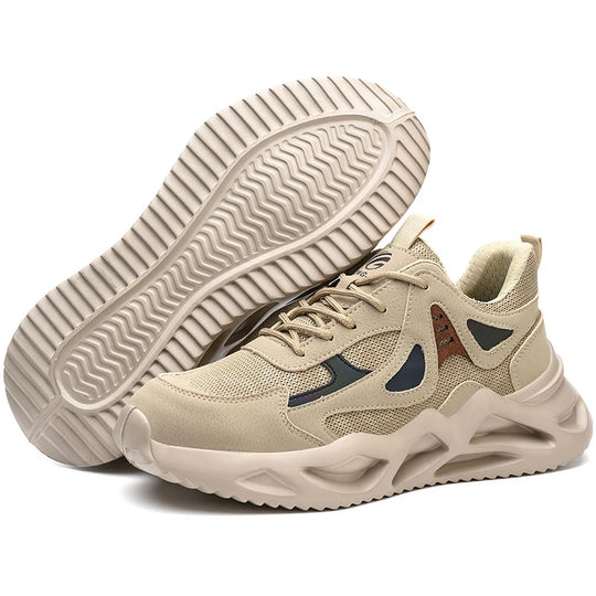 Mænds Arbejdssko Med Stål Tå Modern Sneakers 10