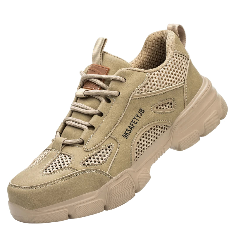 Mænds Arbejdssko Sneakers Sporty Design Med Stål Tå 6