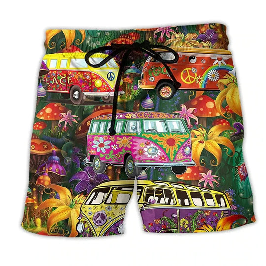 Mænds Badeshorts med Graffiti Design 0