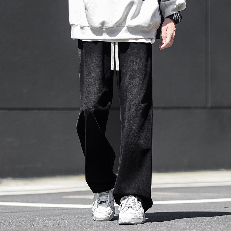 Mænds Baggy Jeans med Brede Ben 1