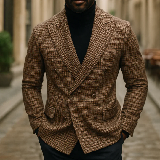 Mænds Blazer med Skræddersyet Pasform 4