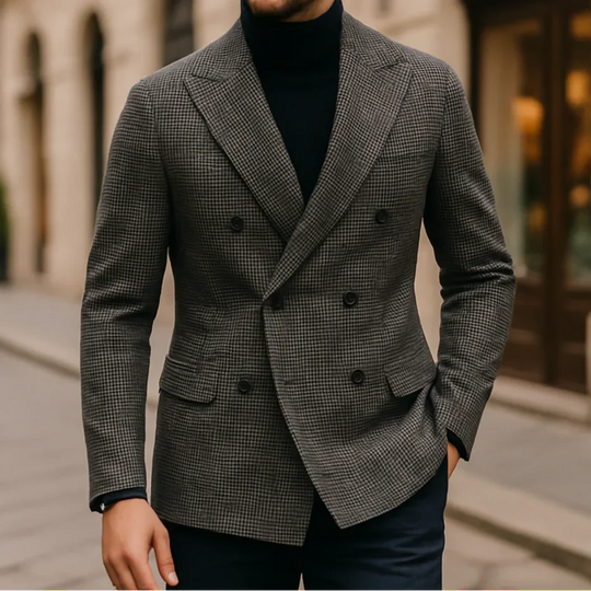 Mænds Blazer med Skræddersyet Pasform 5