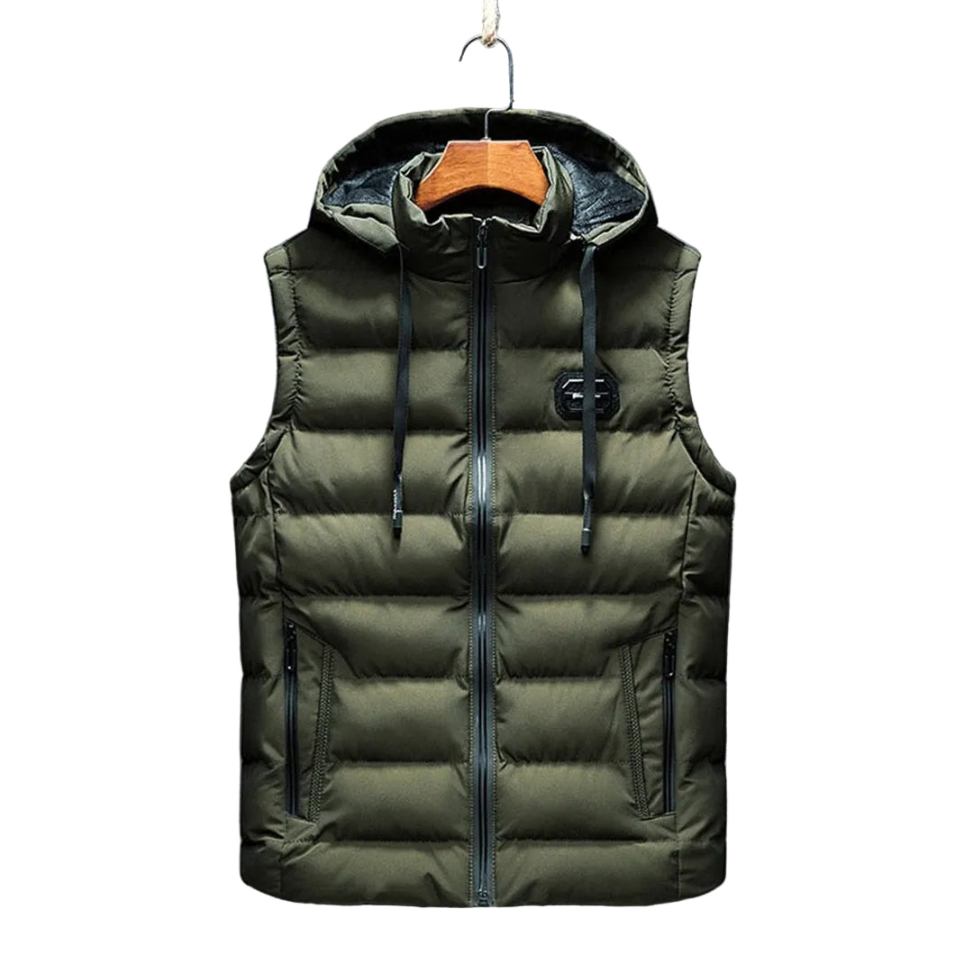 Mænds Bodywarmer Praktisk Design Moderne Vintervest 0