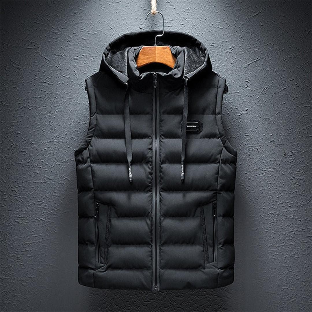Mænds Bodywarmer Praktisk Design Moderne Vintervest 1
