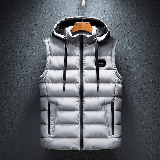 Mænds Bodywarmer Praktisk Design Moderne Vintervest 3
