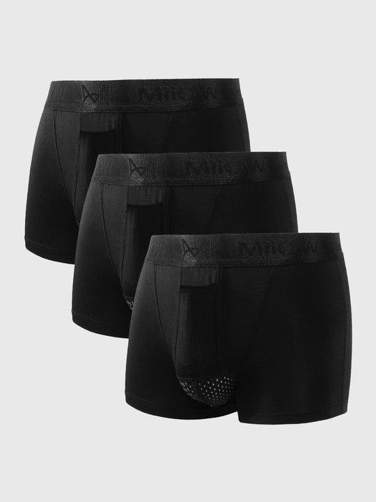 Mænds Boxershorts 3-Pak Med Dual-Pouch Design 4