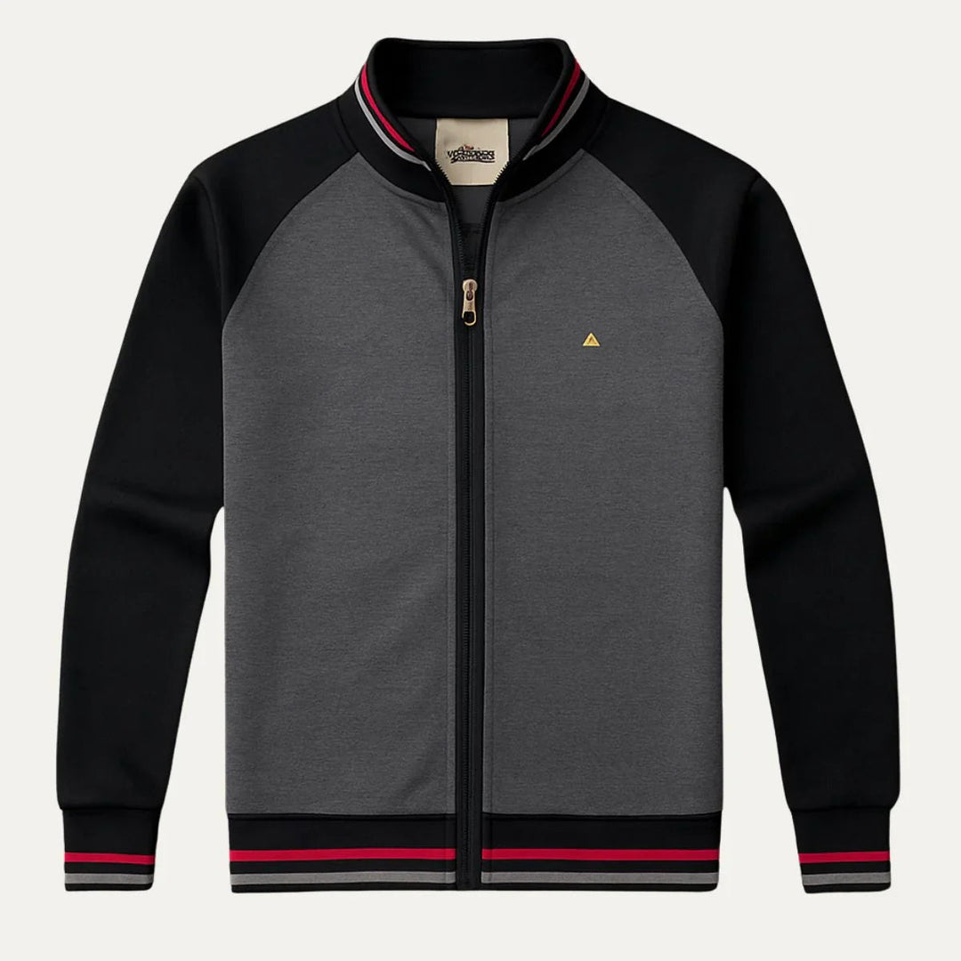 Mænds Cardigan Med Lynlås Casual Stil 2