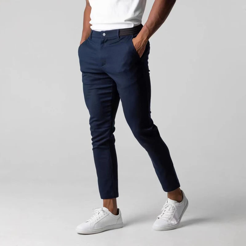 Mænds Chinos Stretchy Moderne Design 1