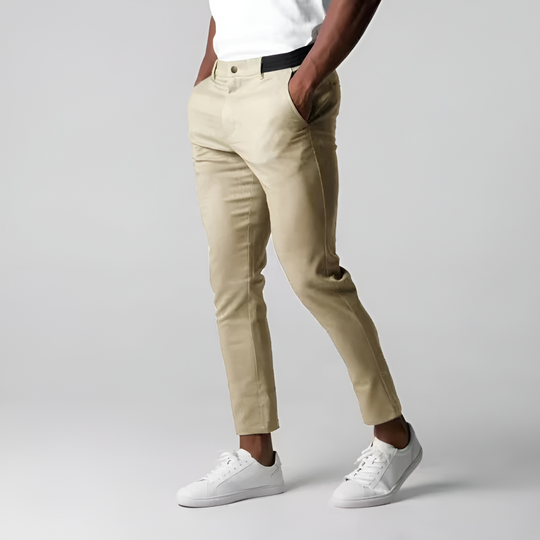 Mænds Chinos Stretchy Moderne Design 3